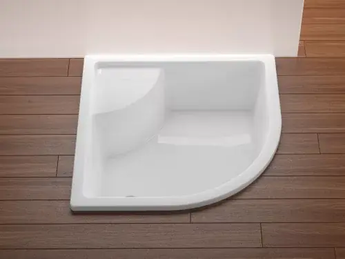 Outlet - Ravak Sabina 90x90 LA zuhanytálca fehér