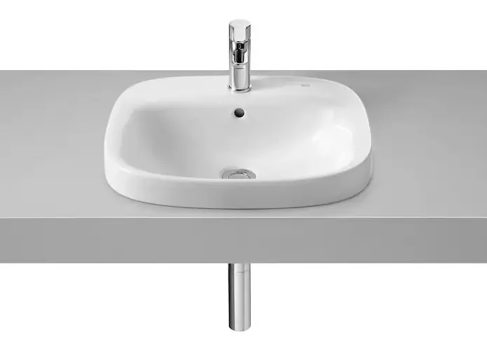 Mosdó, Roca, Suit A325003000, munkalapba süllyeszthető, fehér, 65 cm - Újdonság