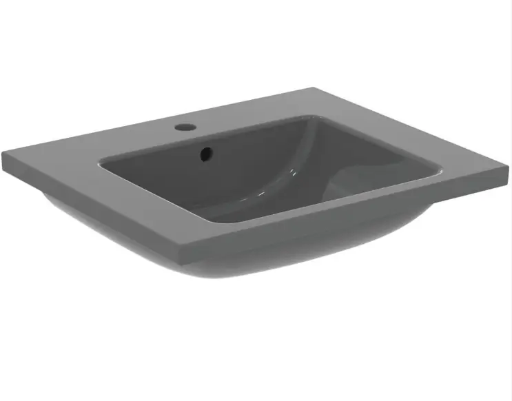 Expressz kézbesítés - Mosdó, Ideal Standard, I.LIFE B T460558, csaplyukkal, szürke, 60 cm