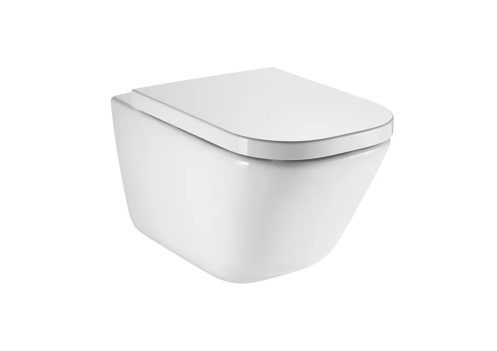 Csak ma | WC, Roca, The Gap A34647L000, fali, Clean Rim - perem nélküli, mélyöblítésű