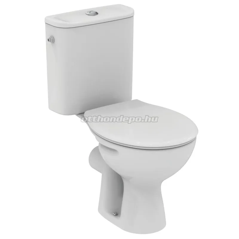 Vidima, monoblokkos WC ülőkével és tartállyal, mélyöblítésű, hátsó kifolyású fehér, W835101 - Utolsó esély