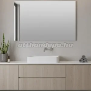 A.D. LCN01, szögletes tükör, rézmentes, világítás nélkül, 100×60 cm | Végkiárusítás