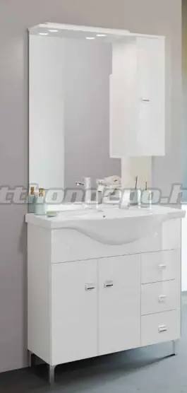 S-Due, Sam 86, komplett fürdőszoba bútor szett, 835+811LED/DR | Vedd meg online