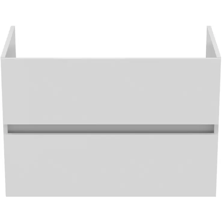 Ideal Standard, Eurovit+ fürdőszobabútor 2 fiókos 80 cm, fényes fehér, R0263WG - Olcsó