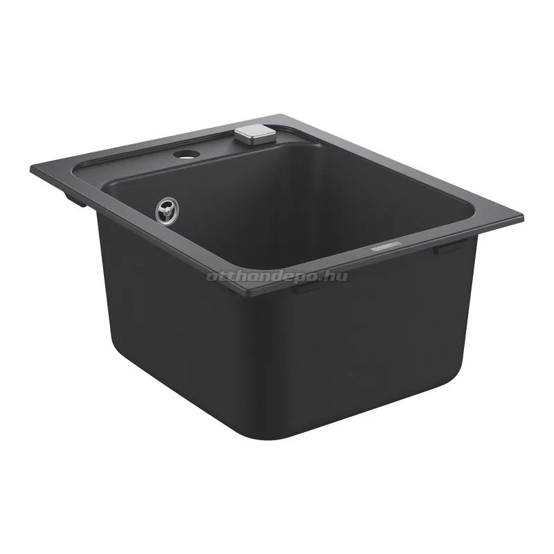 Azonnal elérhető | Grohe, K700 gránit mosogató, 1 medencés, gránit fekete, 40*50 cm 31650AP0