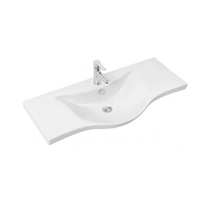 Gyors kiszállítás | Sanovit ALBATROS - porcelán mosdókagyló - 99,5 x 46,5 cm