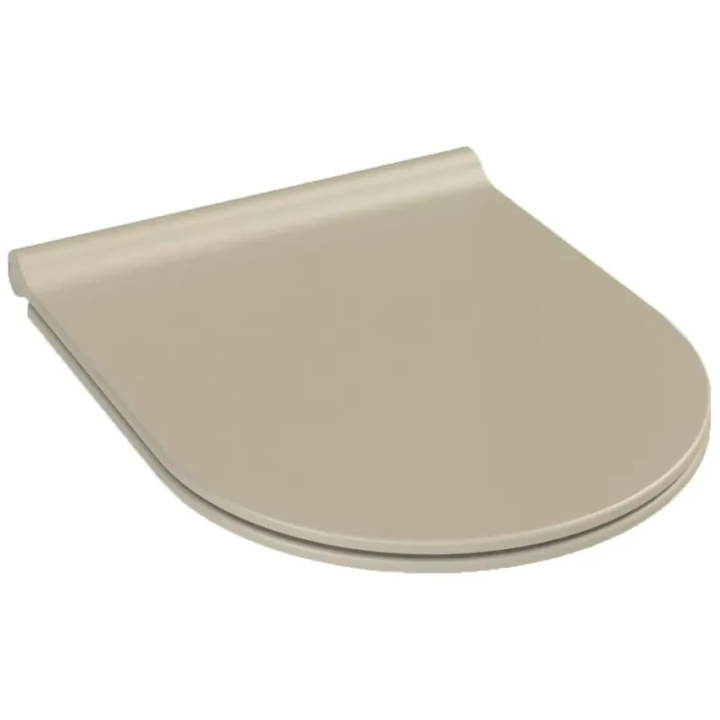 Árengedmény | CeraStyle CITY SLIM WC ülőke - MATT BÉZS - duroplast - lecsapódásgátlós - könnyen levehető