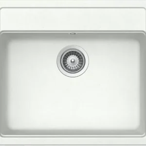 Vedd meg online | SCHOCK NEMO CRISTALITE N-100 egymedencés prémium mosogató - White