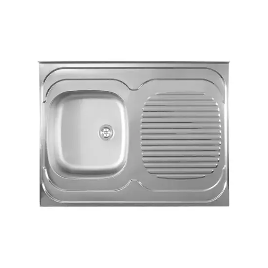 Metalac Standard L Csepegtetőtálcás Inox Mosogató - Korlátozott ajánlat