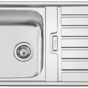 RODI URBAN-105-XL Extra mély egymedencés csepptálcás rozsdamentes mosogató - 100x50 cm - Csak ma