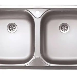 Végkiárusítás - EVIDO FLEX DUO natúr rozsdamentes acél mosogató, 780 x 435 mm