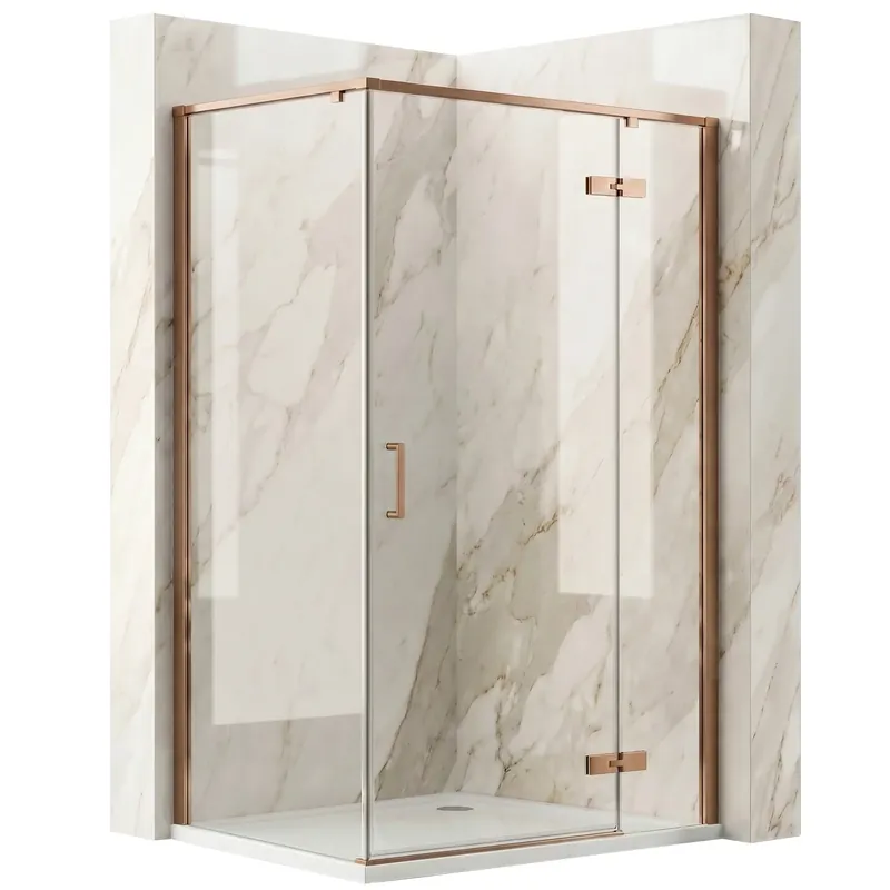 Ajánlat | zuhanykabin Rea Bruno 120x90 Brush Copper