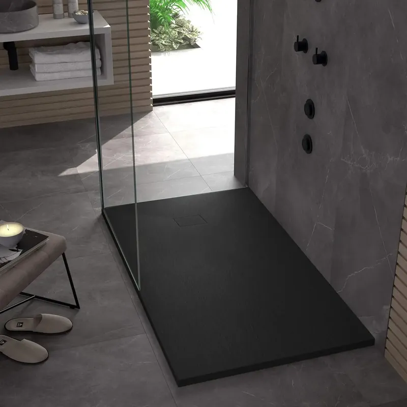 Zuhanytálca Magnum Black 120x90 - Vásárlói kedvenc