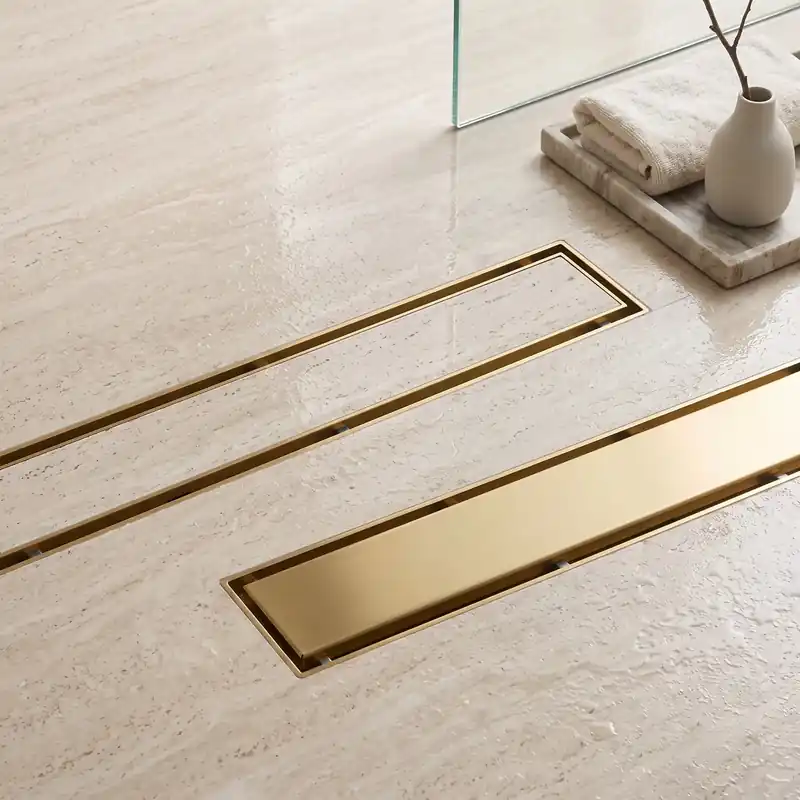 Zuhanylefolyó Rea Neox brush gold 80 | Expressz szállítás