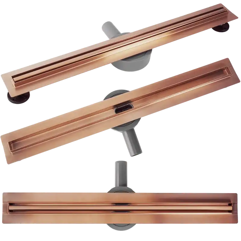 Zuhanylefolyó REA Neox Slim pro Brushed Copper 100 | Exkluzív ajánlat