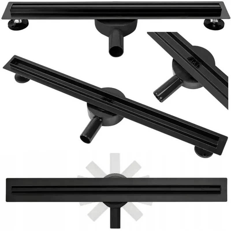 Lineáris lefolyó NEO Slim Pro black 70 | Újdonság