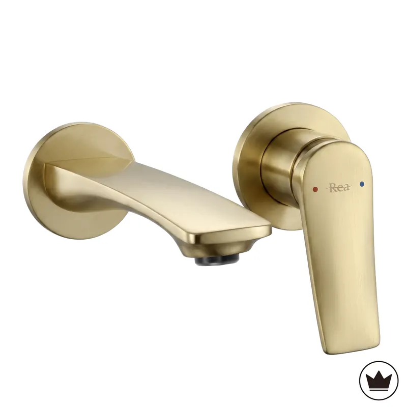 Biztonságos vásárlás - Falsík alatti mosdócsaptelep REA VISION Brush Gold + BOX