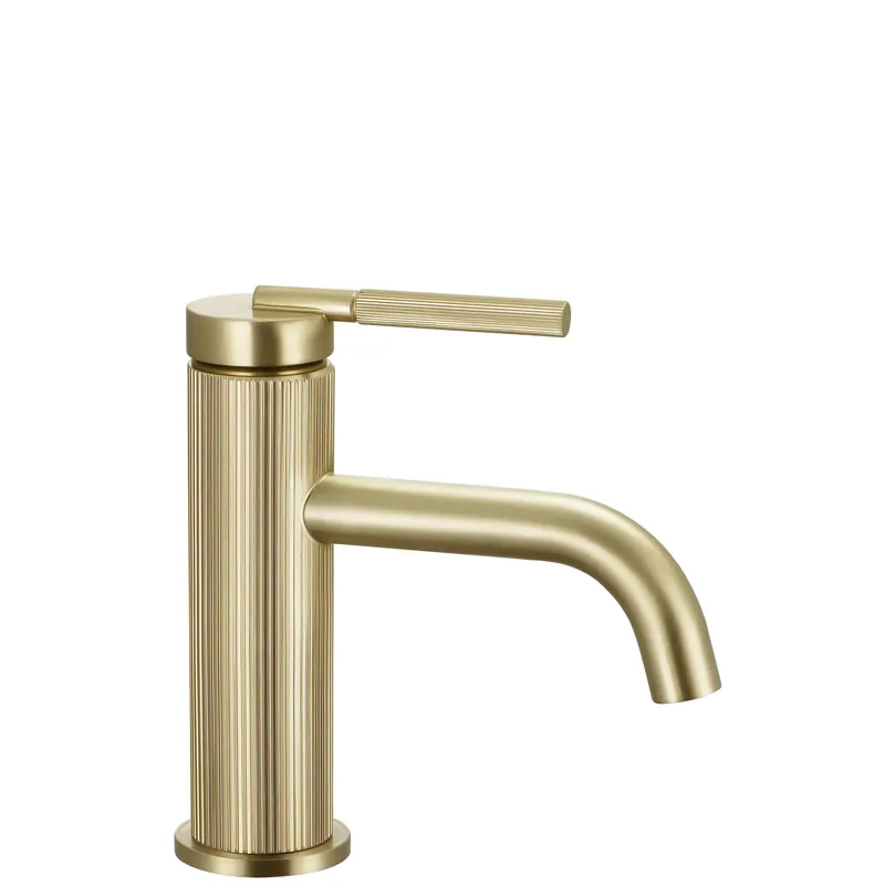 Fürdőszobai csaptelep Rea Argon Brush Gold Low - Vásárlói kedvenc