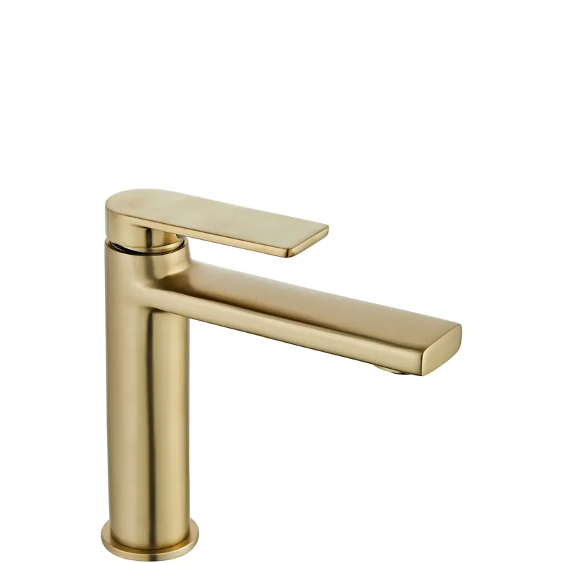 Fürdőszobai csaptelep Rea Verso Brush Gold Low - Azonnal elérhető