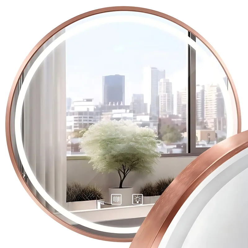 Újdonság - LED Tükör 90cm MMJ BRUSH COPPER