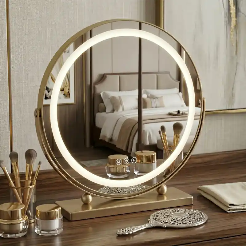 Outlet | LED Tükör MAKE-UP L.Gold 40 cm