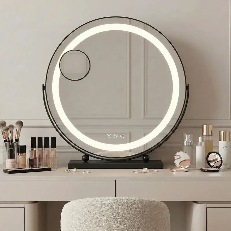 LED Tükör MAKE-UP Black 40 cm | Vedd meg online