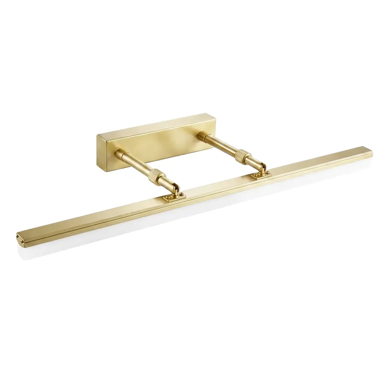 Szuper akció - Fürdőszobai fali LED lámpa APP1876-1W 60cm BRUSH GOLD