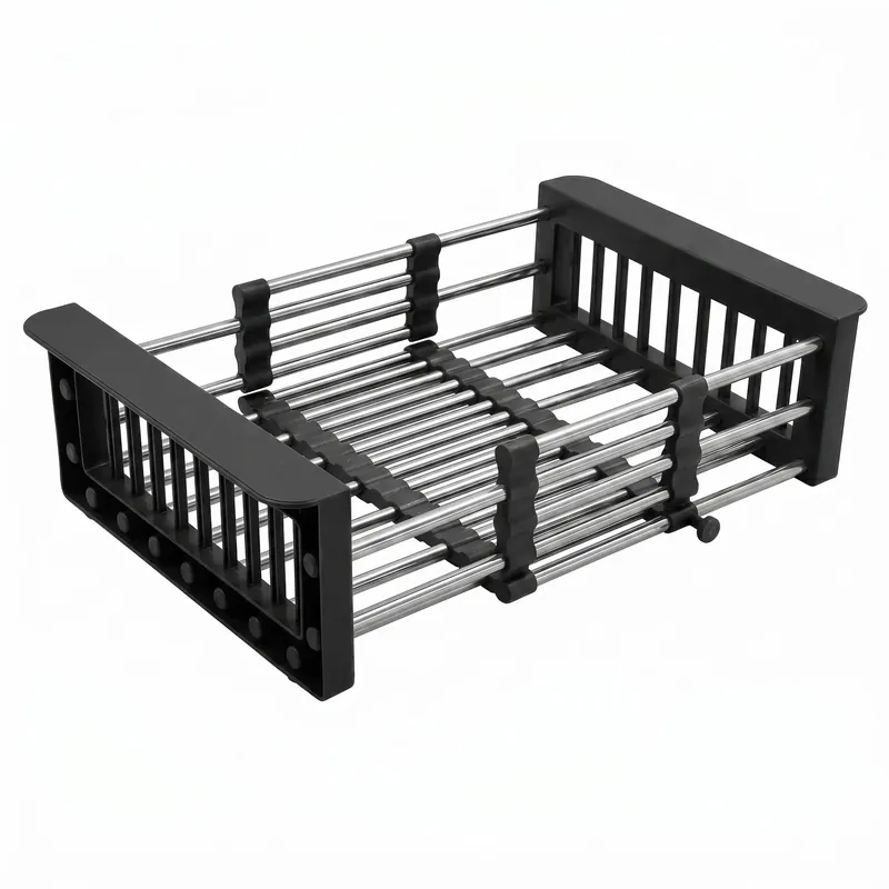 Legkelendőbb - Teleszkópos csepegtető mosogatóra REA P14487 Black