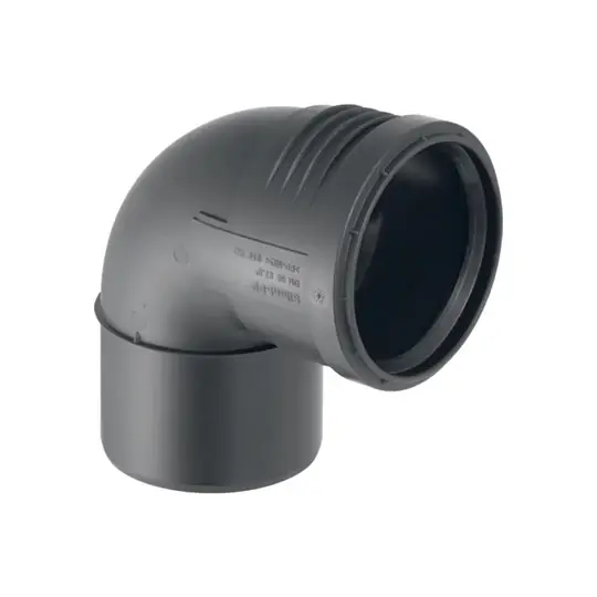 Olcsóbb - Geberit Silent-PP ívidom 87.5°, d=32mm