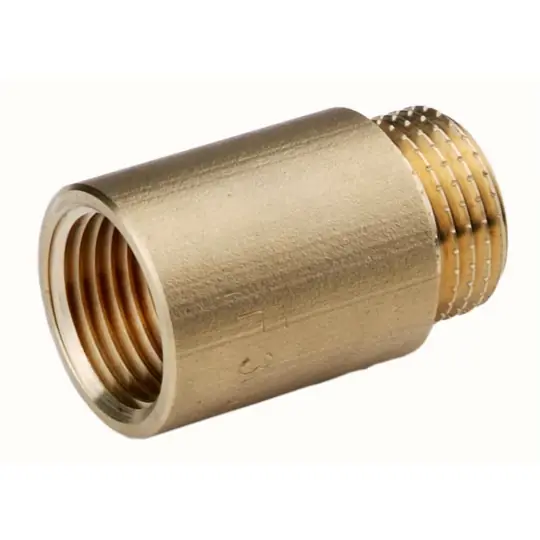 Sárgaréz csaphosszabbító, 1/2" - 40 mm, Ferro - Népszerű