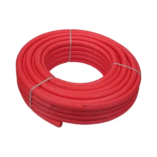 Kihagyhatatlan ajánlat | BASE PRESS-TH/U cső 20*2,0 mm, PE-xb - Al - PE-Xb, ötrétegű, szigetelt piros, 50 fm/tekercs