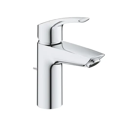Árengedmény - Grohe Eurosmart 2021 mosdó csaptelep, automata lefolyó szeleppel, S-es méret, króm