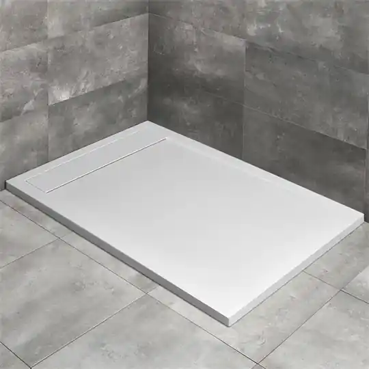 Radaway Teos F 1100*900*40 műmárvány zuhanytálca, tartozék HS1 szifonnal, fehér felület | Árengedmény