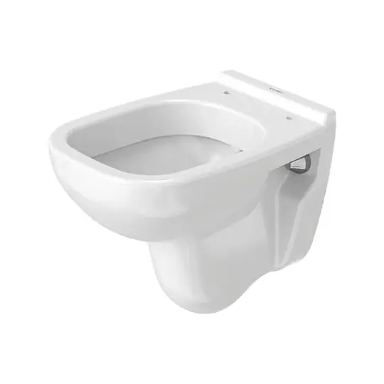 Akciós ár - Duravit D-Code fali WC csésze, Compact, mélyöblítésű, fehér, 48 cm