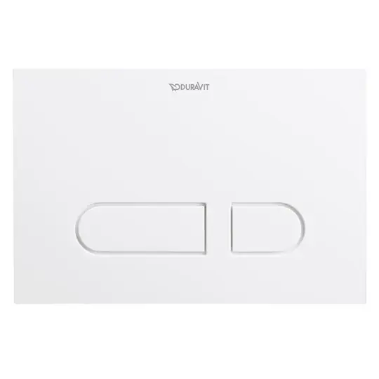 Akció | Duravit Durasystem A1 nyomólap fehér, műanyag, 217x146,5 mm, kétmennyiséges öblítéshez (installációs keret,szerelékek)