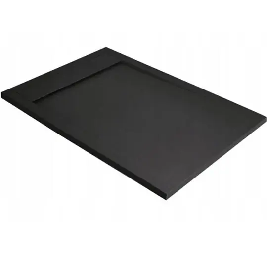 Ajánlat - Radaway Teos F műmárvány zuhanytálca 1000x800x40 mm, HS1 szifonnal, fekete