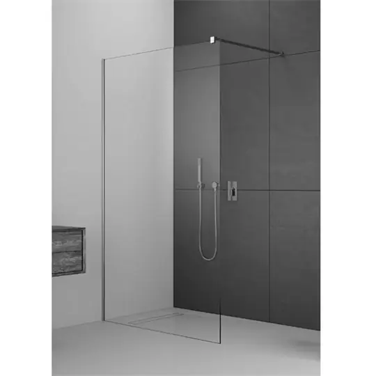 Újdonság | Radaway Modo New II 120 Walk-In zuhanyfal 1200x2000 mm, króm/átlátszó