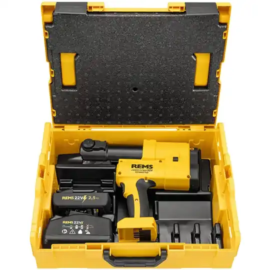 Rems Akku-Press 22V ACC Connected Basic-Pack akkumulátoros présgép L-Boxx | Ajánlat
