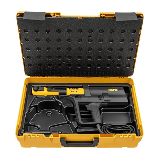 Olcsóbb - Rems Power-Press XL ACC Basic-Pack elektrohidraulikus présgép XL-Boxx-ban