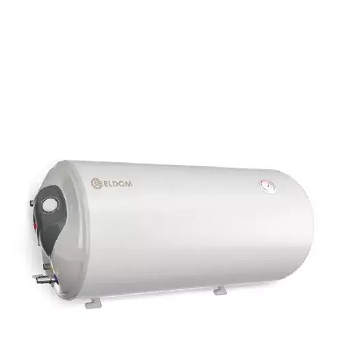 Biztonságos fizetés - Indirekt tároló, fali, 120l fekvő, balos kivitel, 1 hőcserélővel, 2kW Eldom SL