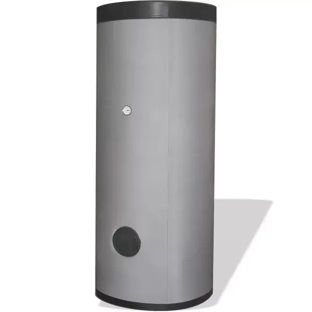 Biztonságos fizetés | Indirekt tároló, álló, inox, 600l kerek, 1 hőcserélővel, Centrometal