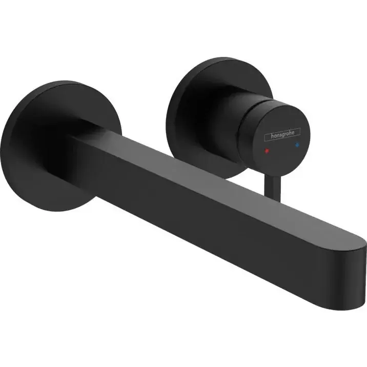 Akció - Mosdó csaptelep falsík alatti 22,8 cm, Finoris matt fekete, Hansgrohe