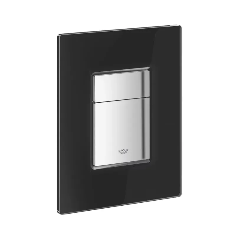 Bestseller | Nyomólap beépíthető wc-hez üveg, Skate Cosmopolitan bársony fekete, Grohe