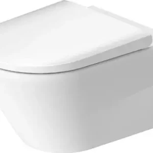 WC csésze mély öblítésű, fali, perem nélküli Rimless, Duravit D-Neo szett - Olcsó