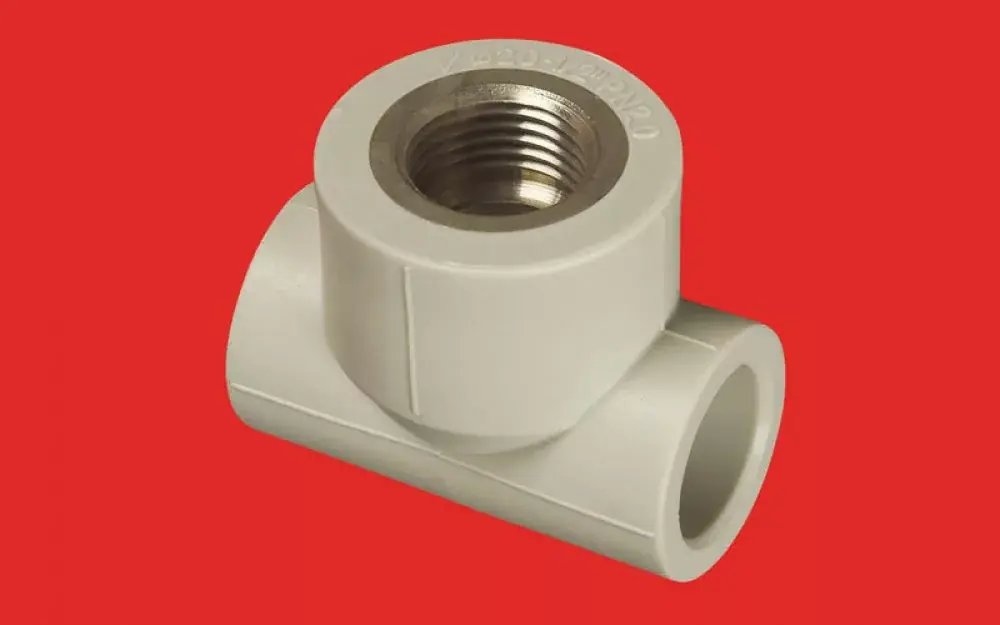 Olcsó | FVPlast, 20mm-1/2"-20mm BM T idom, műanyag