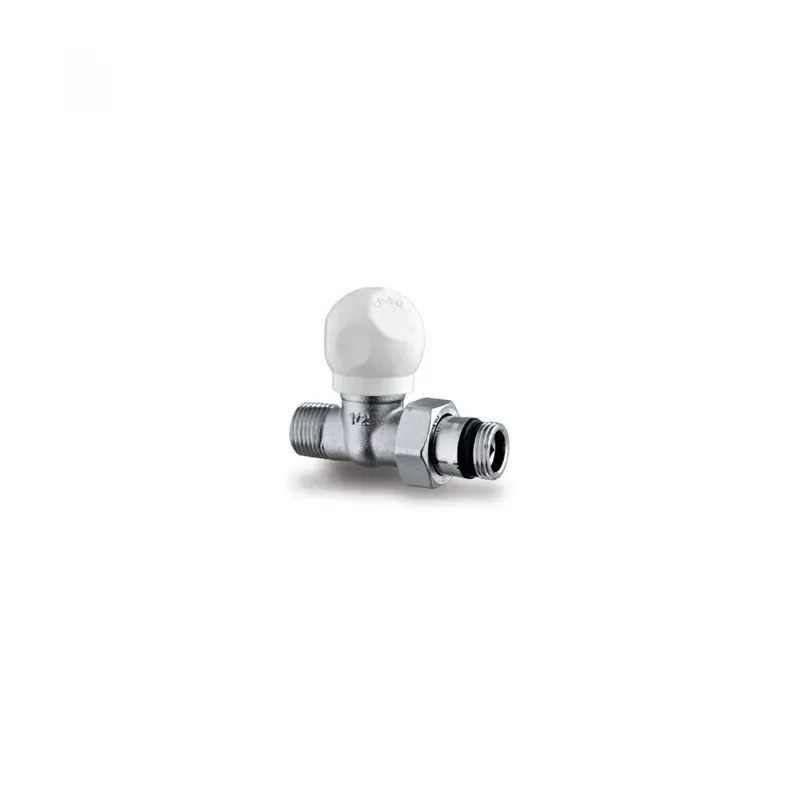 Gyors kiszállítás - Radiátorszelep, 1/2"-3/4" KM egyenes, eurokónuszos, TESA