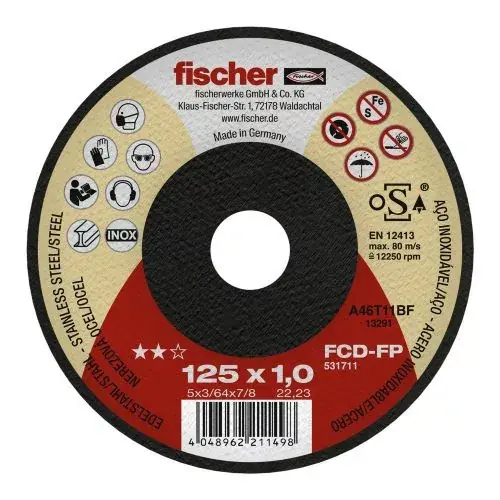 Azonnal elérhető | Vágókorong 115mmx1, Fischer