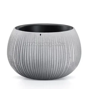 Prosperplast Bowl 2in1 virágcserép 240, beton | Kedvezményes ár