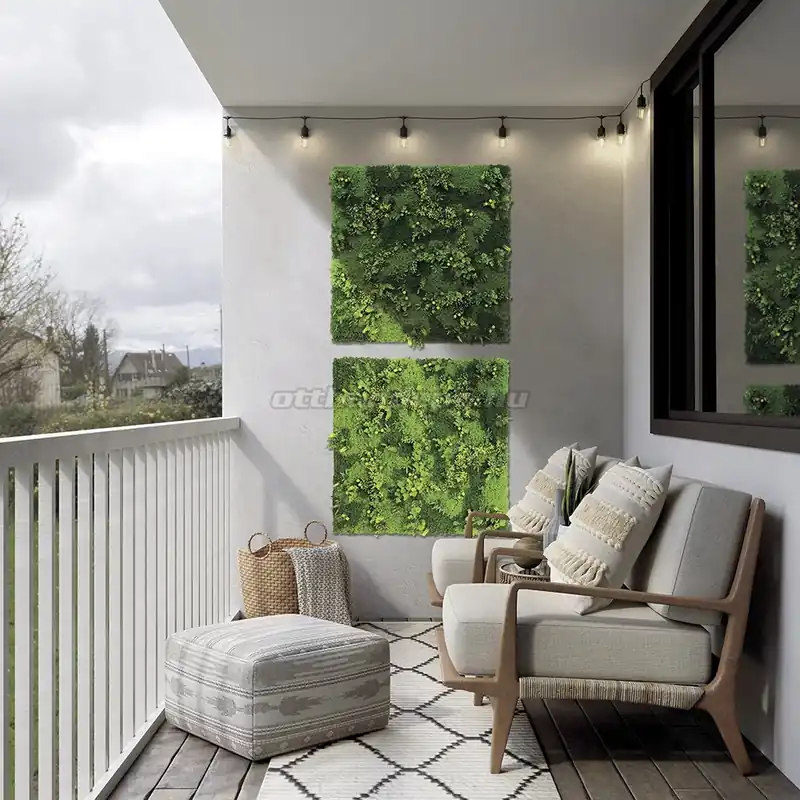 Nortene Vertical Tundra, zöldfal mohával (1 m2 / csomag) - Újdonság