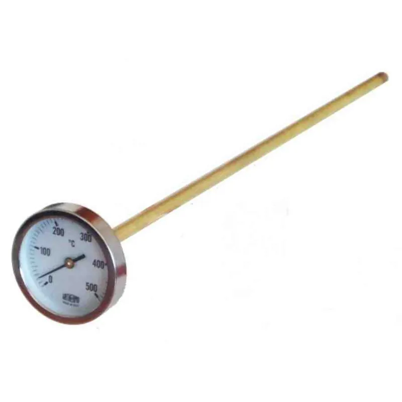 Bimetál Hőmérő ∅ 63 0-500°C L=400mm (védőcső nélkül) - Legjobb ár
